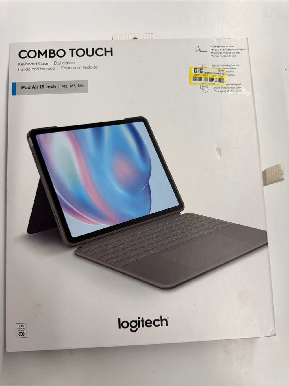 NEW Logitech Combo Touch Keyboard Case - iPad Air 13 inch